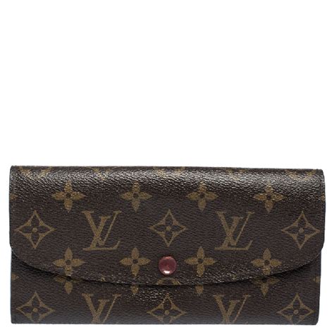 louis vuitton emilie wallet dimensions